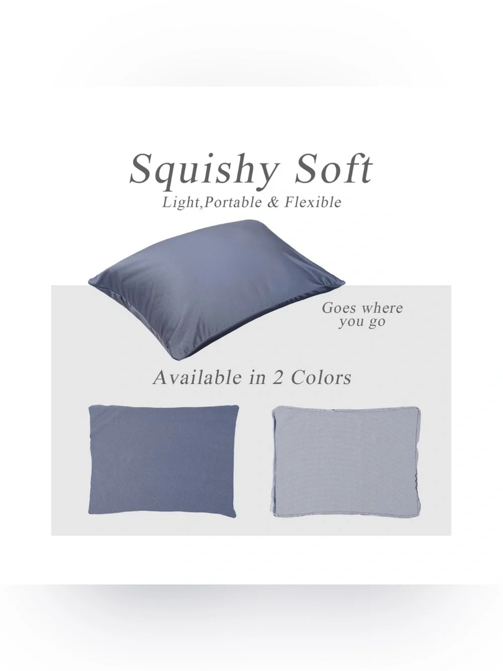 MICROBEAD THROW PILLOW Head Neck & Lumbar Support Removable & Washable Cover
